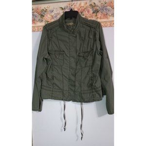 Massimo Military Green Lightweight Utility Casual Outdoor Boho Jacket